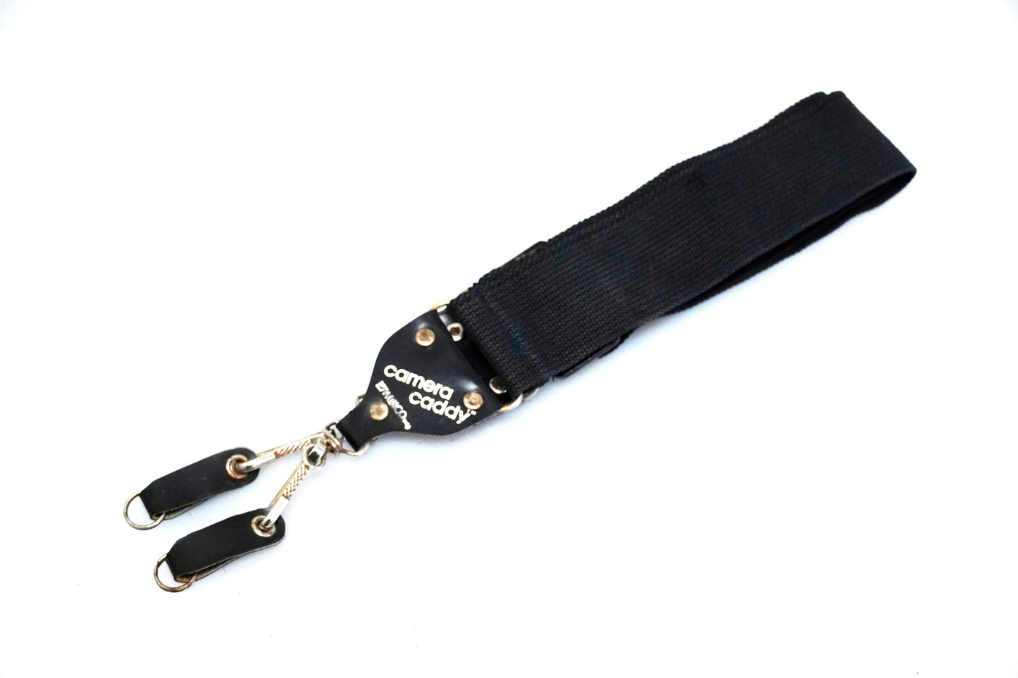 Vintage 1970s Camera Caddy Black Wide Camera Strap