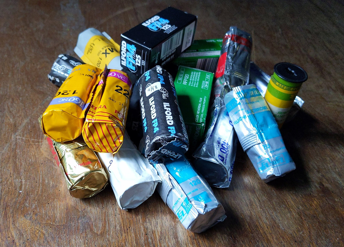 Single Roll of Random Expired 120mm Film - Grab Bag *Non-Returnable*