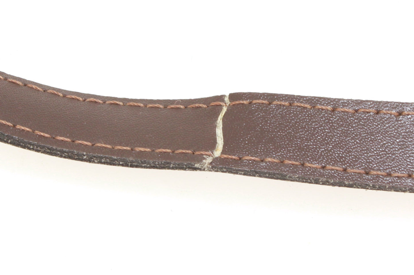 Vintage Camera Strap Brown w/ Clips 1960s