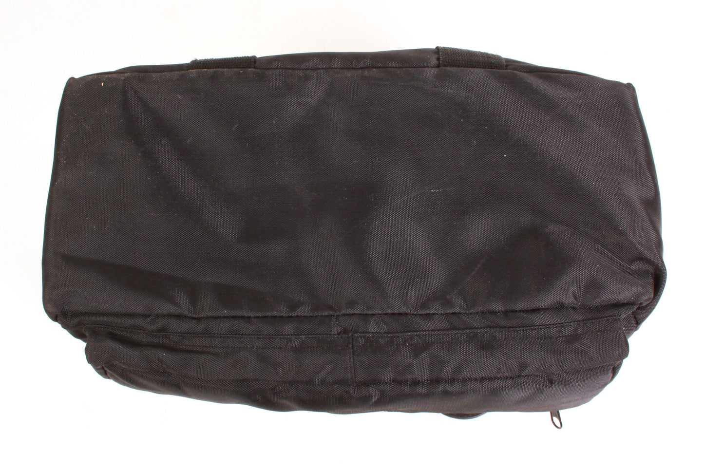Camera Bag 1970s Black Red Stripe