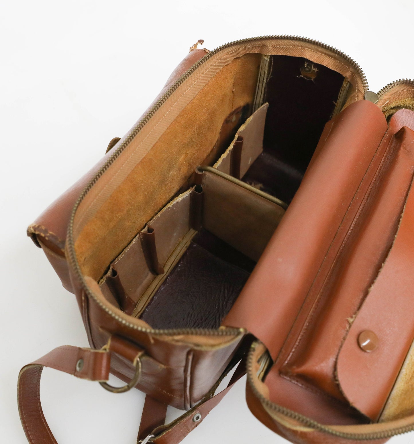 Vintage 1950s Leather Camera Case