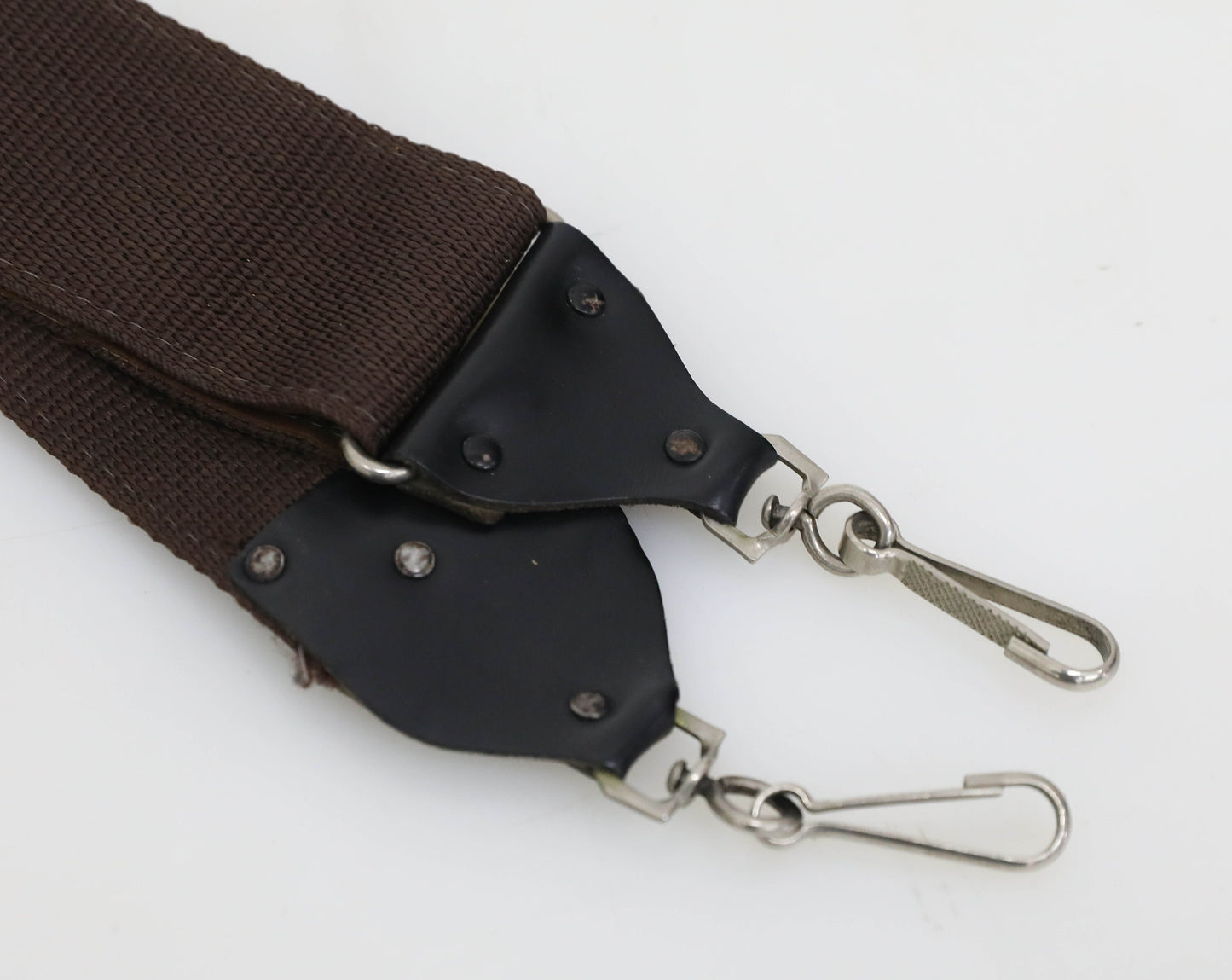 Vintage 1960s Wide Brown Camera Strap