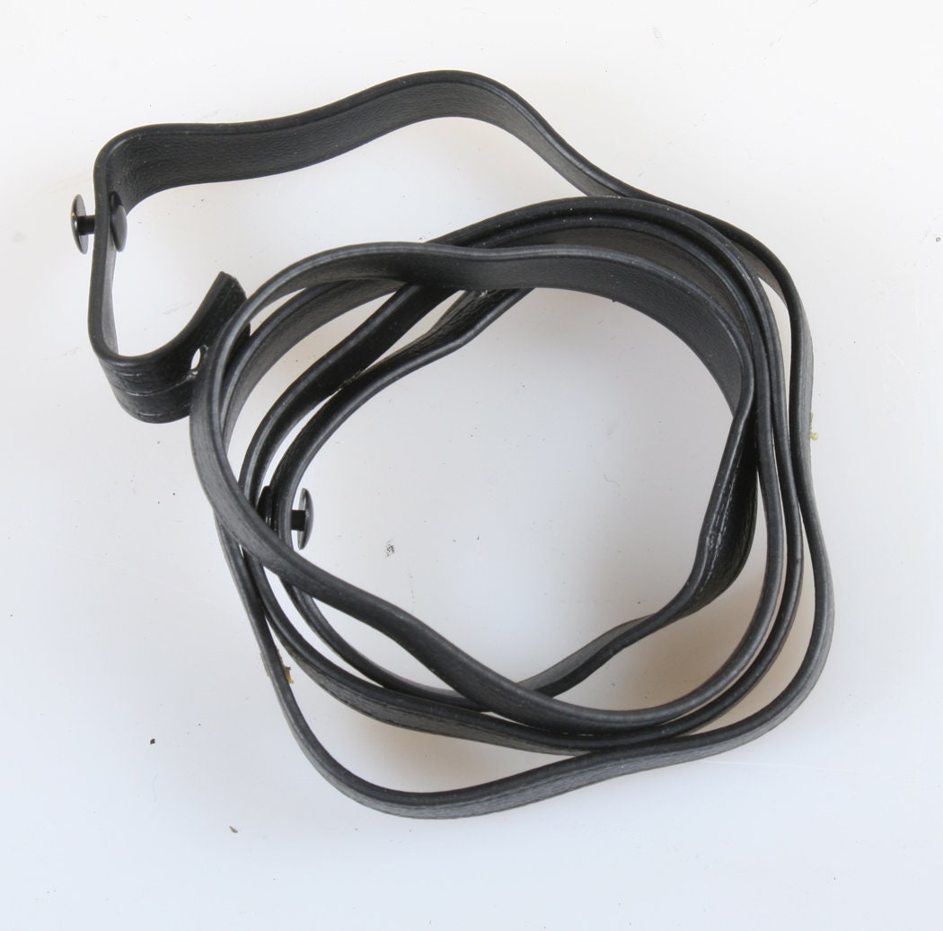 Camera Strap Thin Black 1960s