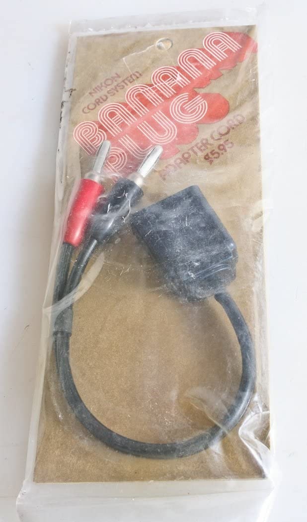 Nikon Cord System Banana Plug Adapter