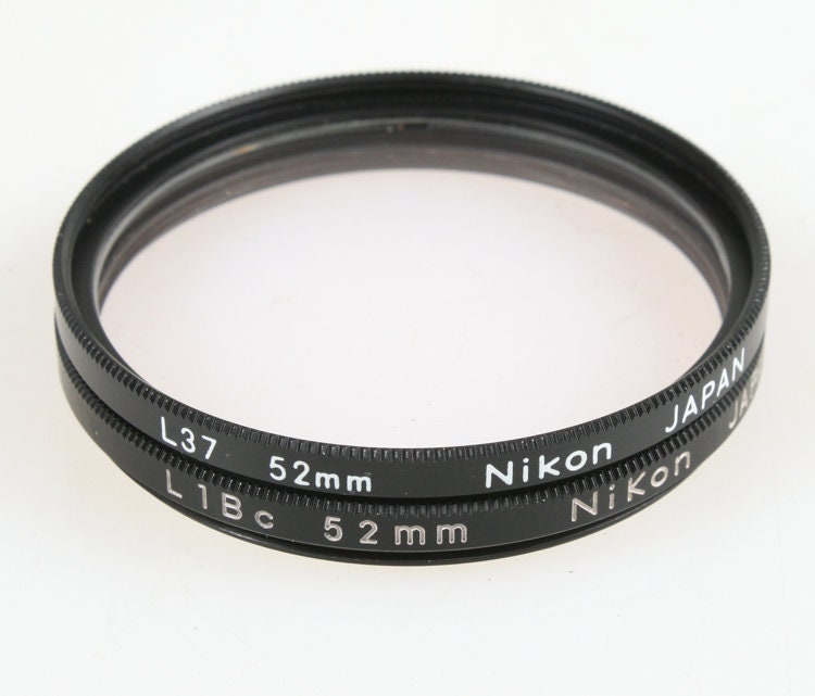 Nikon 52MM Filters L37 & L1BC, Set of 2