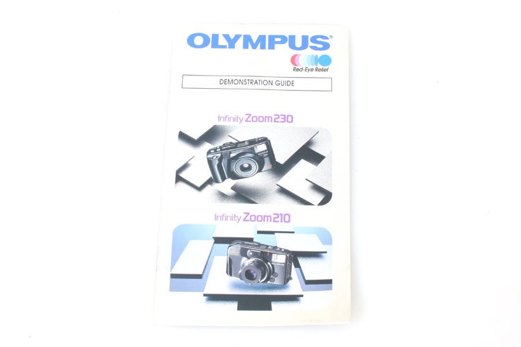 Brochure for Olympus Infinity Zoom 210/230