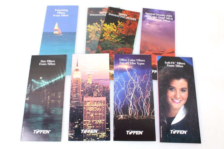 Tiffen Camera Filter Catalog Lot