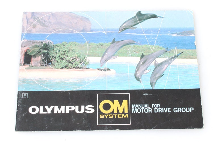 Original Instruction Manual for Olympus OM System Motor Drive Group