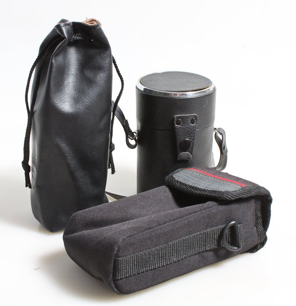 Lens Cases, Hard & Soft, Set of 3