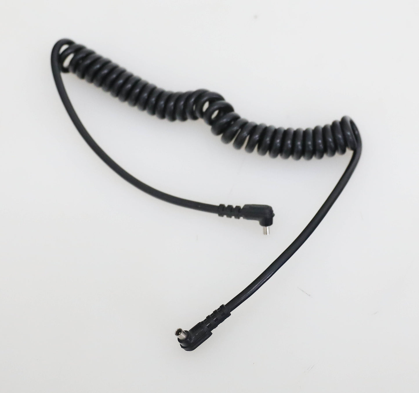 Camera Flash Cord PC/M - PC/F Coiled 3ft