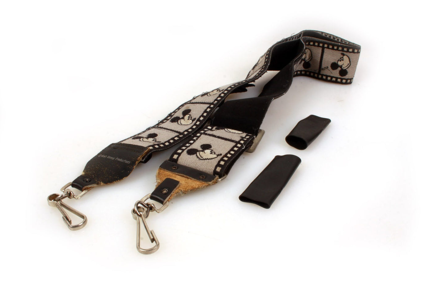 Genuine Walt Disney Mickey Mouse SLR Camera Strap w/ Strap Protectors