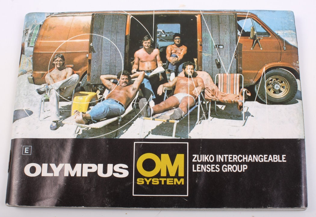 Olympus OM SYSTEM Zuiko Interchangeable Lens Group Booklet, Vintage Original
