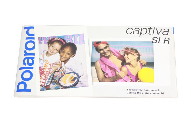 Captiva SLR Polaroid Instruction Manual