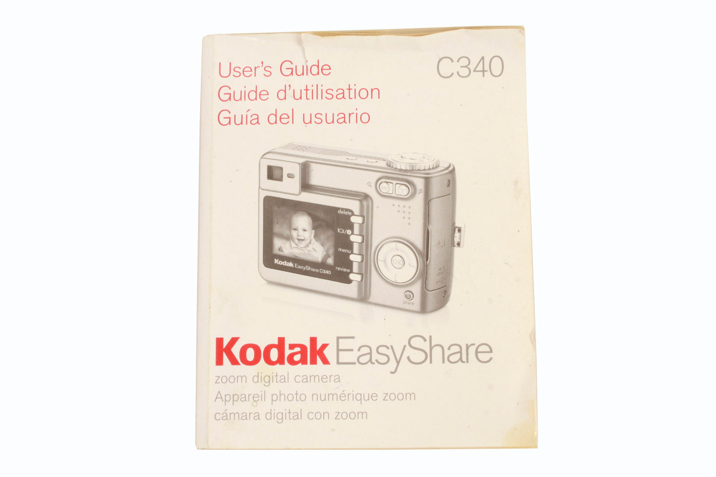 Kodak C340 Camera Manual