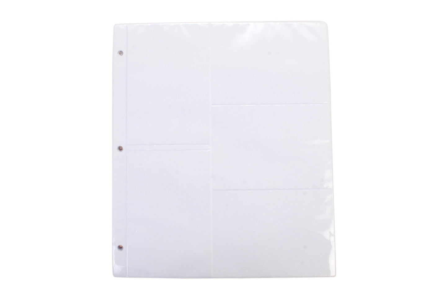 3.5x5 Photo Pages for 3 Ring Binder - 1 page that Holds 10 photos