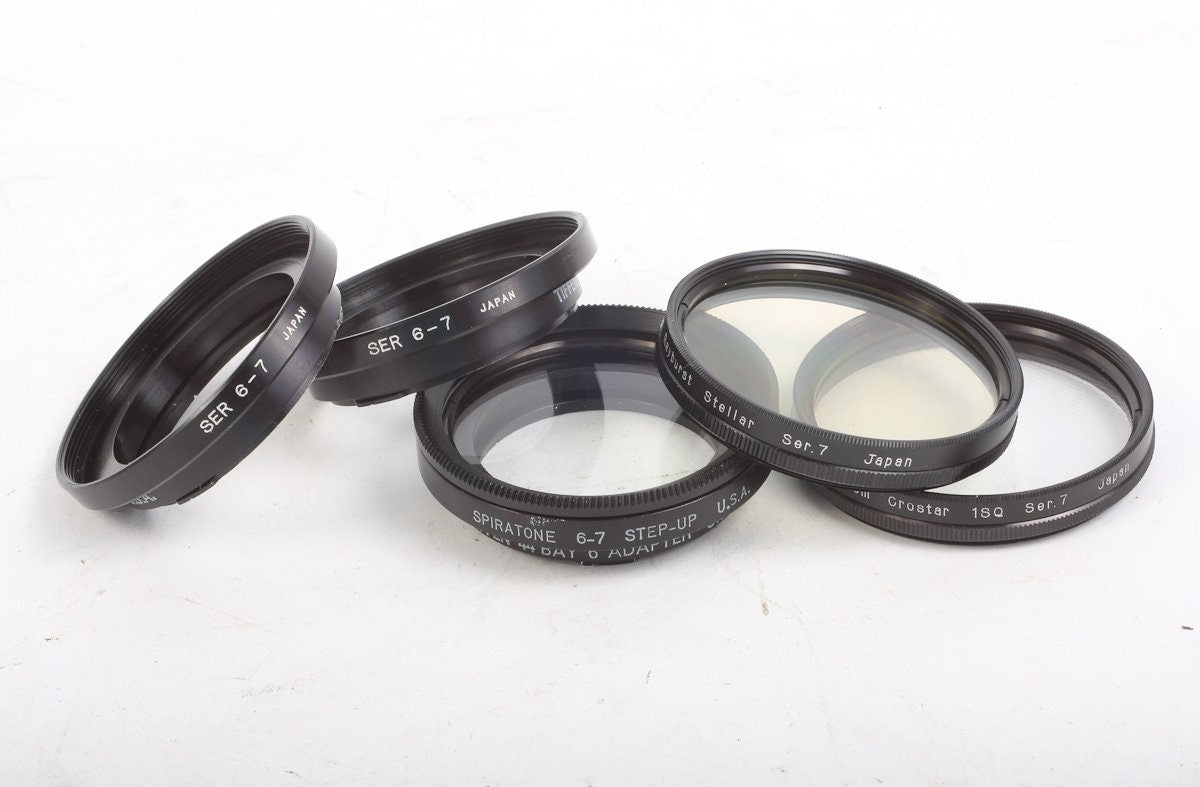 Filters, 3, BAY 6S W/Star, Rayburst & Diffuser for Rolleiflex 2.8