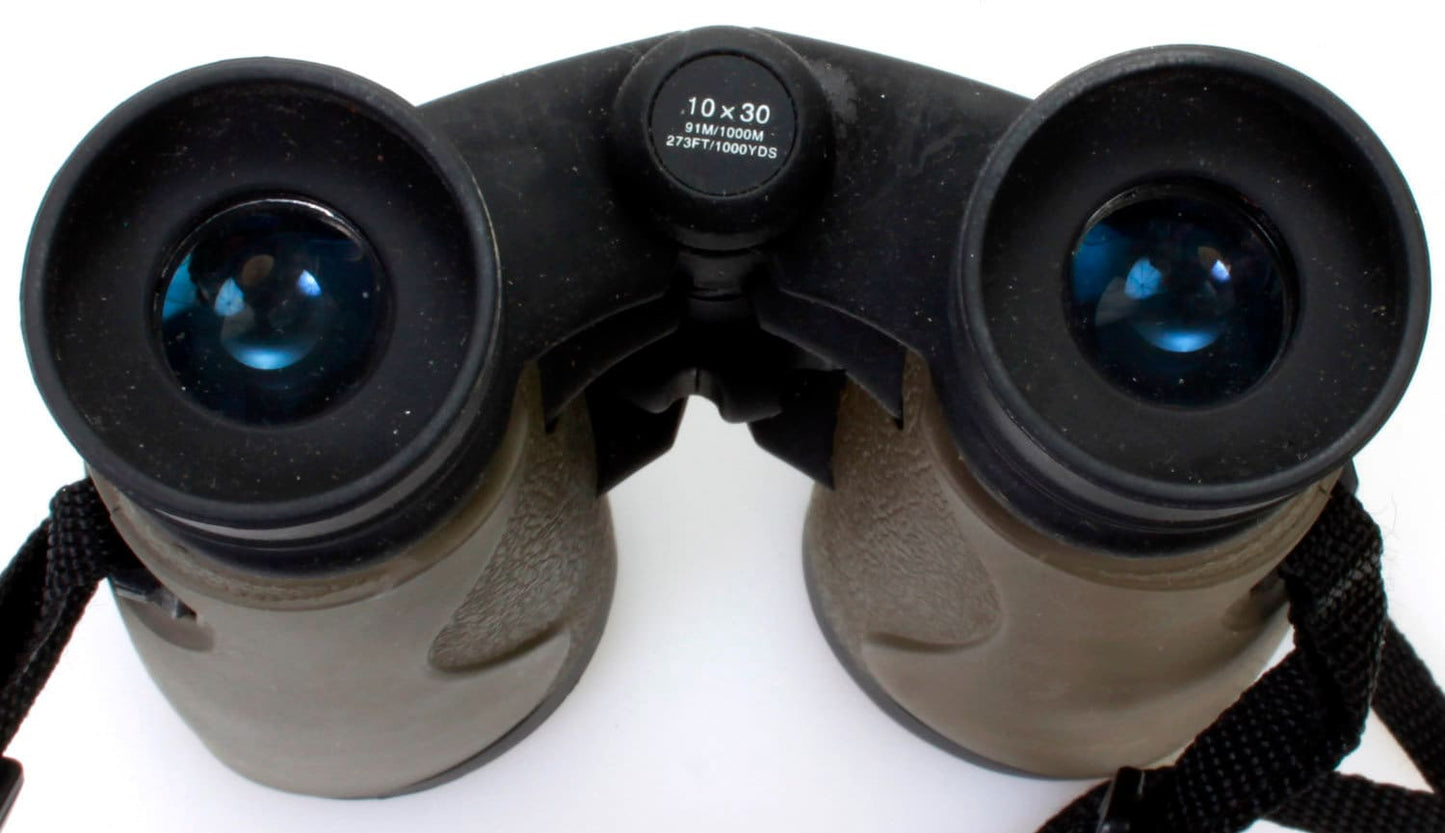 Carson 10x30 Binoculars w/ Strap & Case