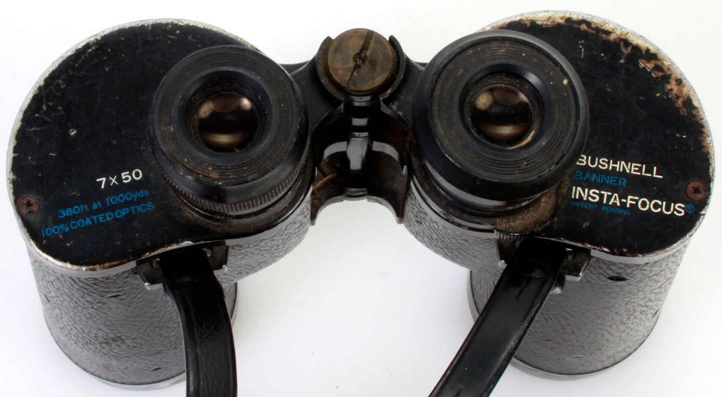 Vintage Bushnell Banner Insta Focus 7x50 Binoculars