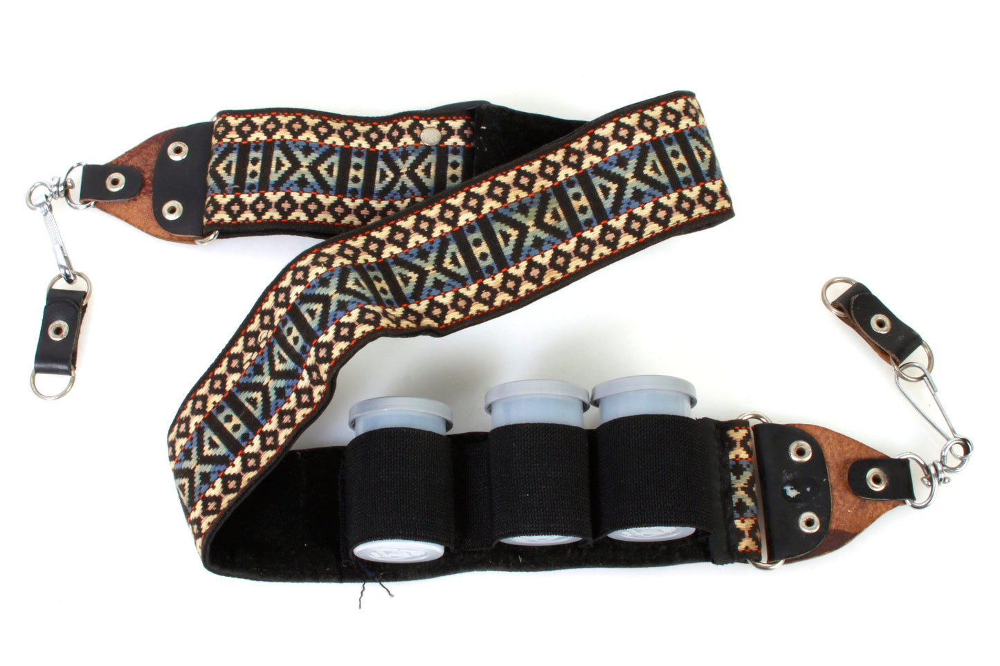 Hippie Strap Holds 3 Rolls of Film 1960s w/ Strap Protectors