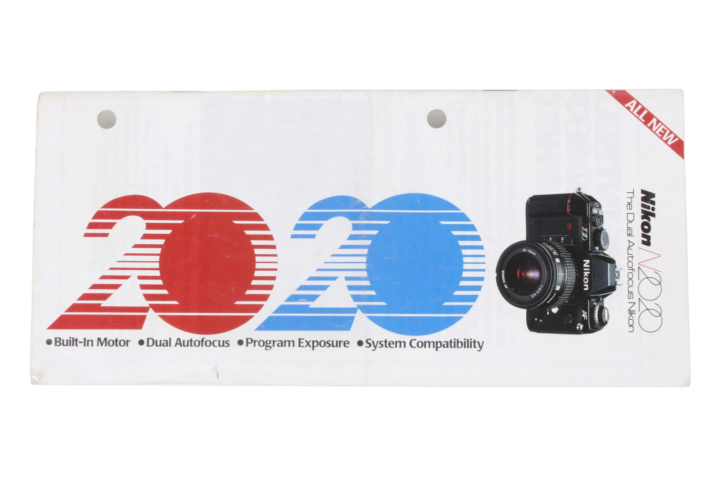 Nikon N2020 Brochure (47 Pages) FREE SHIPPING