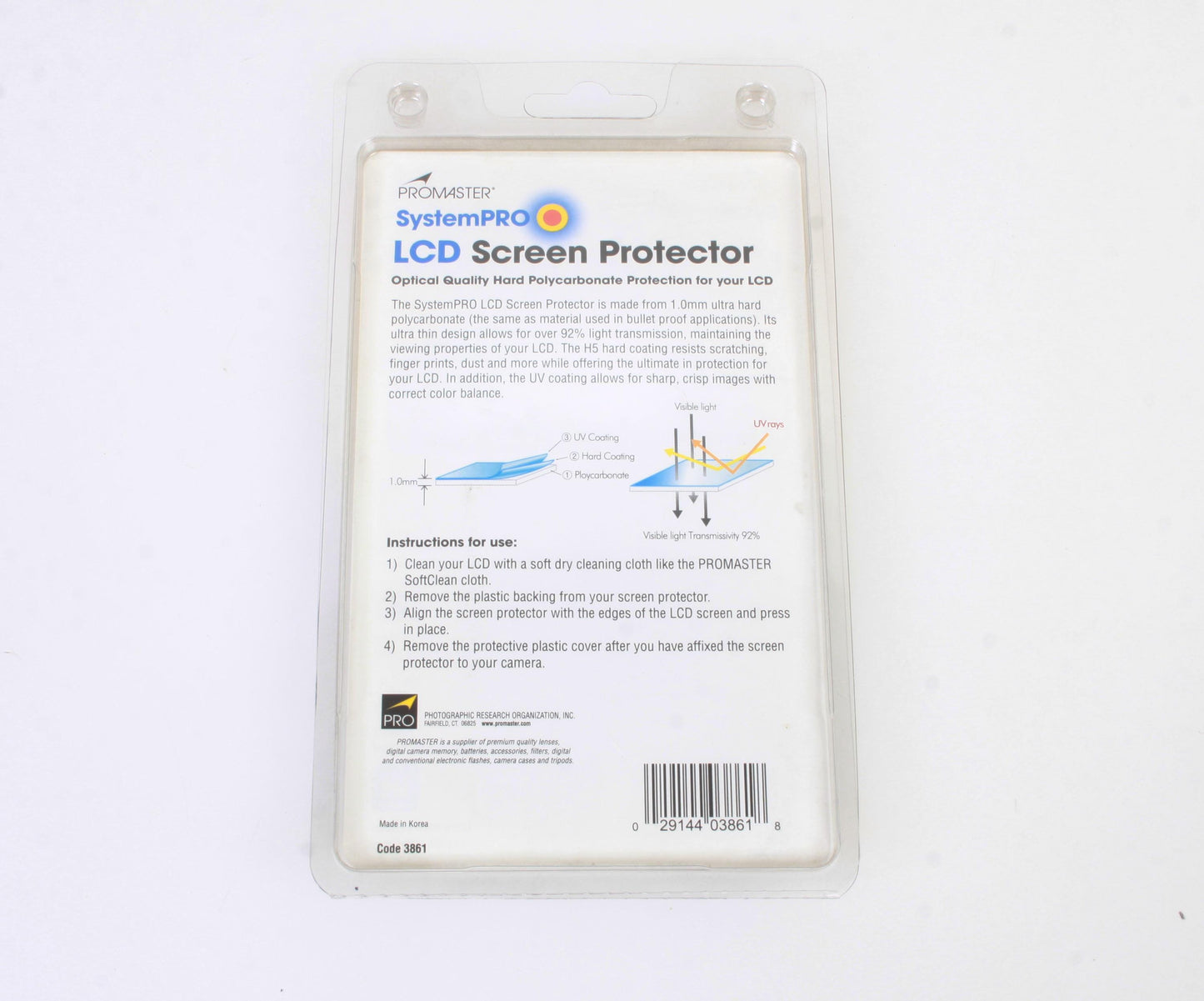 Digital Camera Screen protector 2.5"