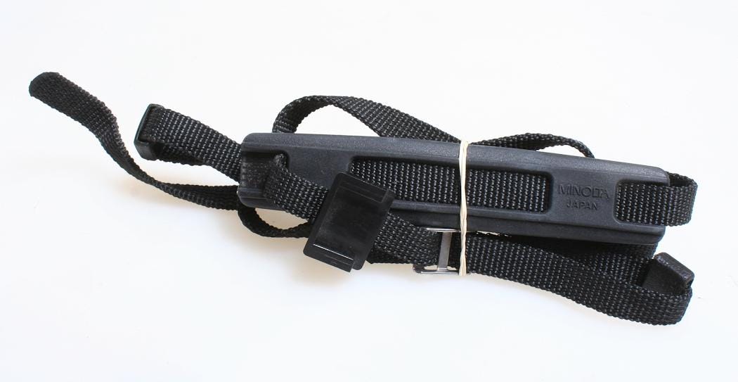 Minolta Thin Black Strap Original