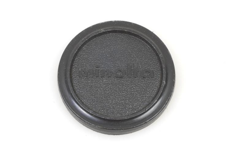 Genuine Minolta 57mm Push On Front Lens Cap for 55mm Front Rokkor