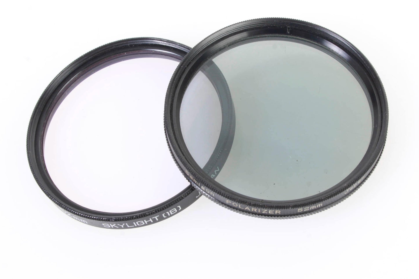 52mm UV & Polarizer filters