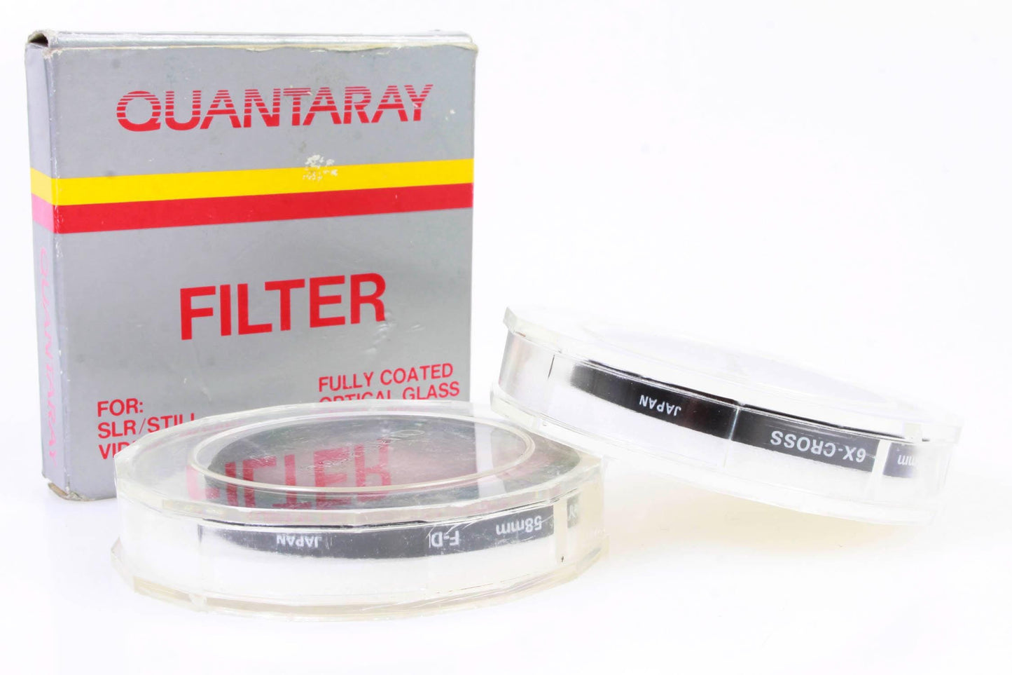 58mm Filters 3 Pack: 6 Star Filter, F-DL, and Central Spot