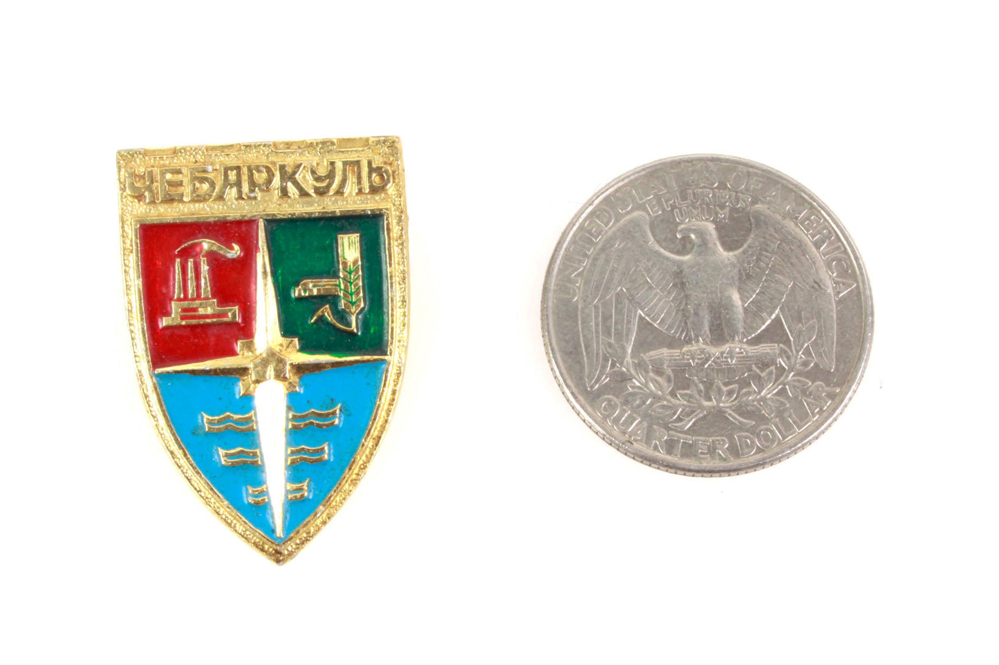 Russian Crest Pin
