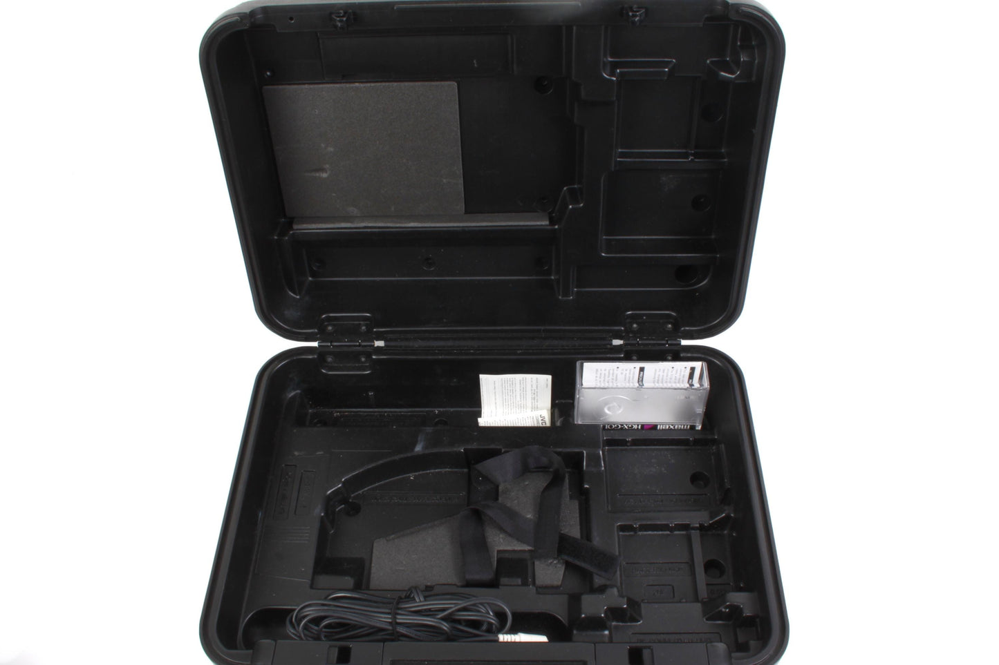 Realistic Compact Movie Camcorder VHSC Camcorder w/ Charger/Battery/Case/Strap