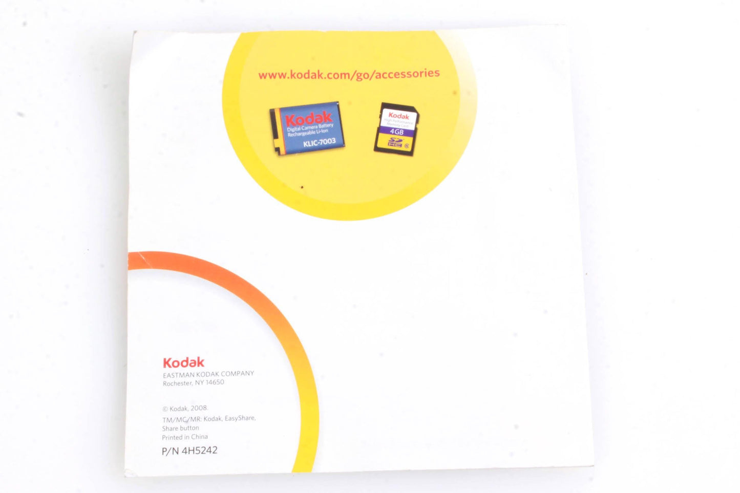 Kodak Easy Share m380 Manual