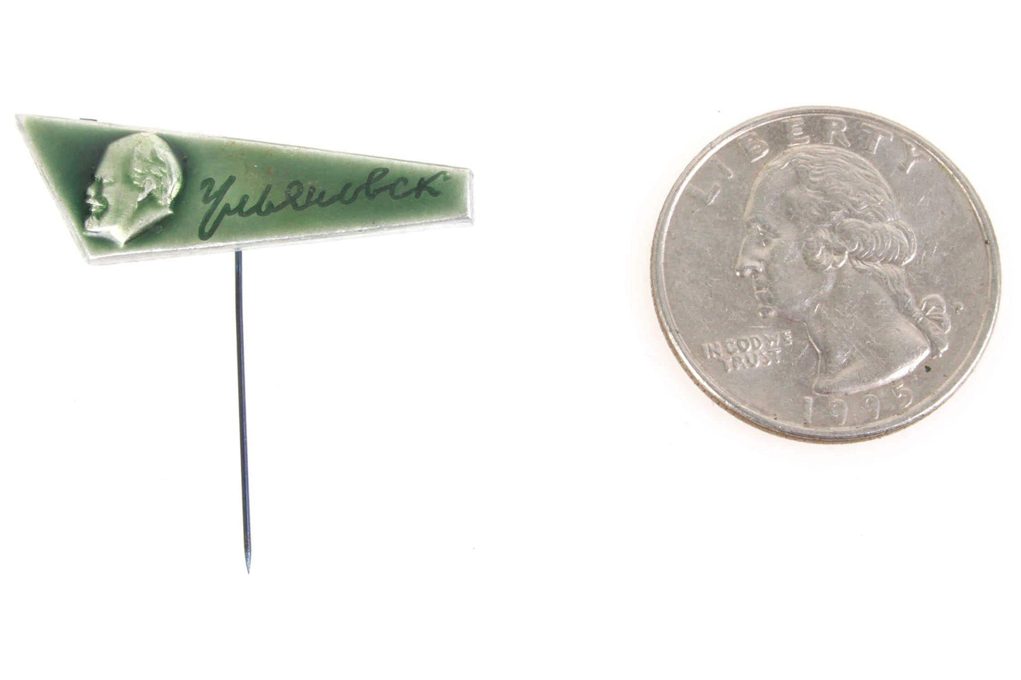 Green Lenin Stab Pin