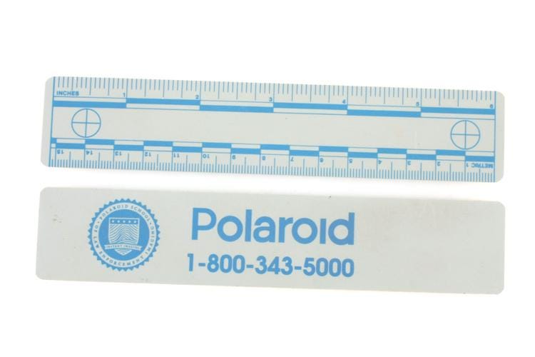 Law Enforcement Measuring Rule by Polaroid