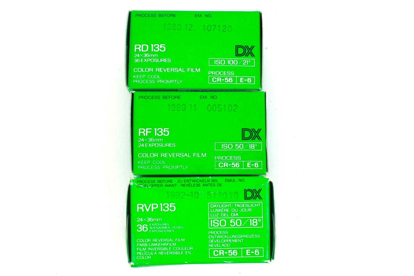 Fuji Velvia Fujichrome 100 & 50 ISO Expired