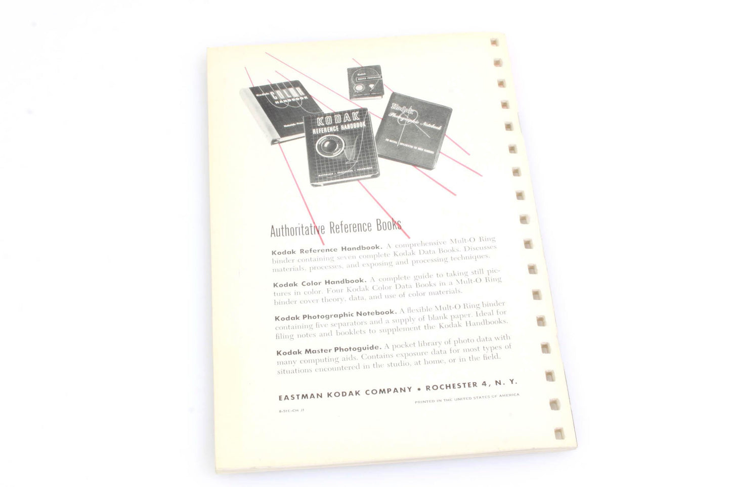 Kodak Data Book Processing and Formulas