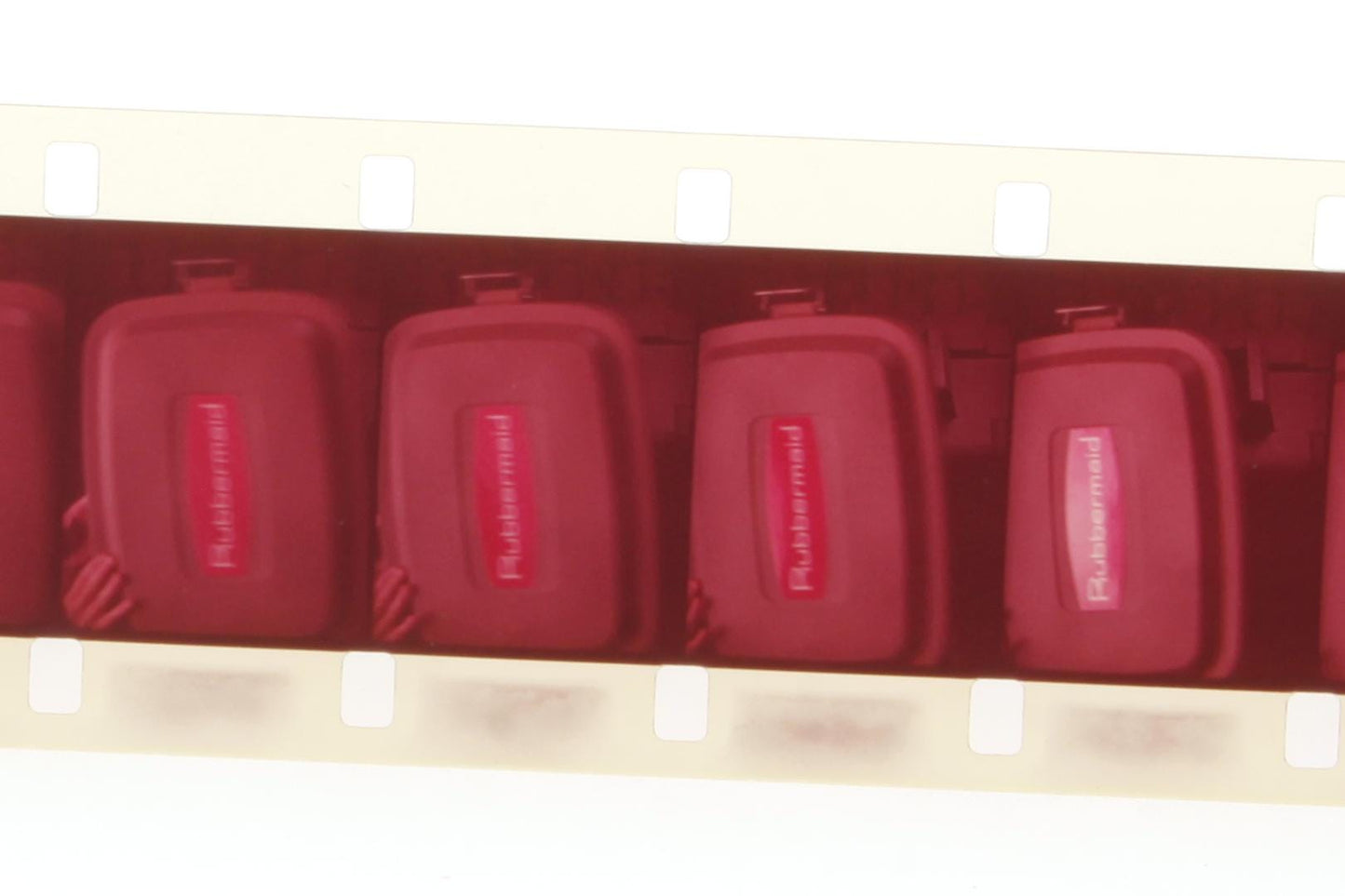 Movie Film 16mm 600ft Found Footage Rubbermaid