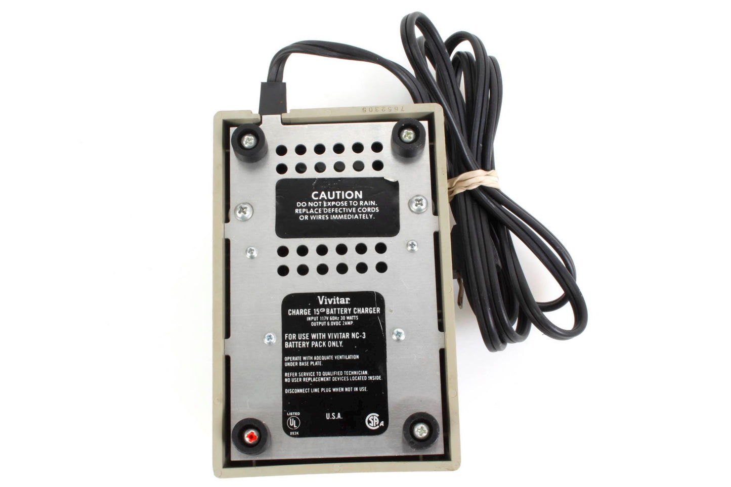 Vivitar Charge 15 Battery Charger use vivitar NC-3 Battery Pack