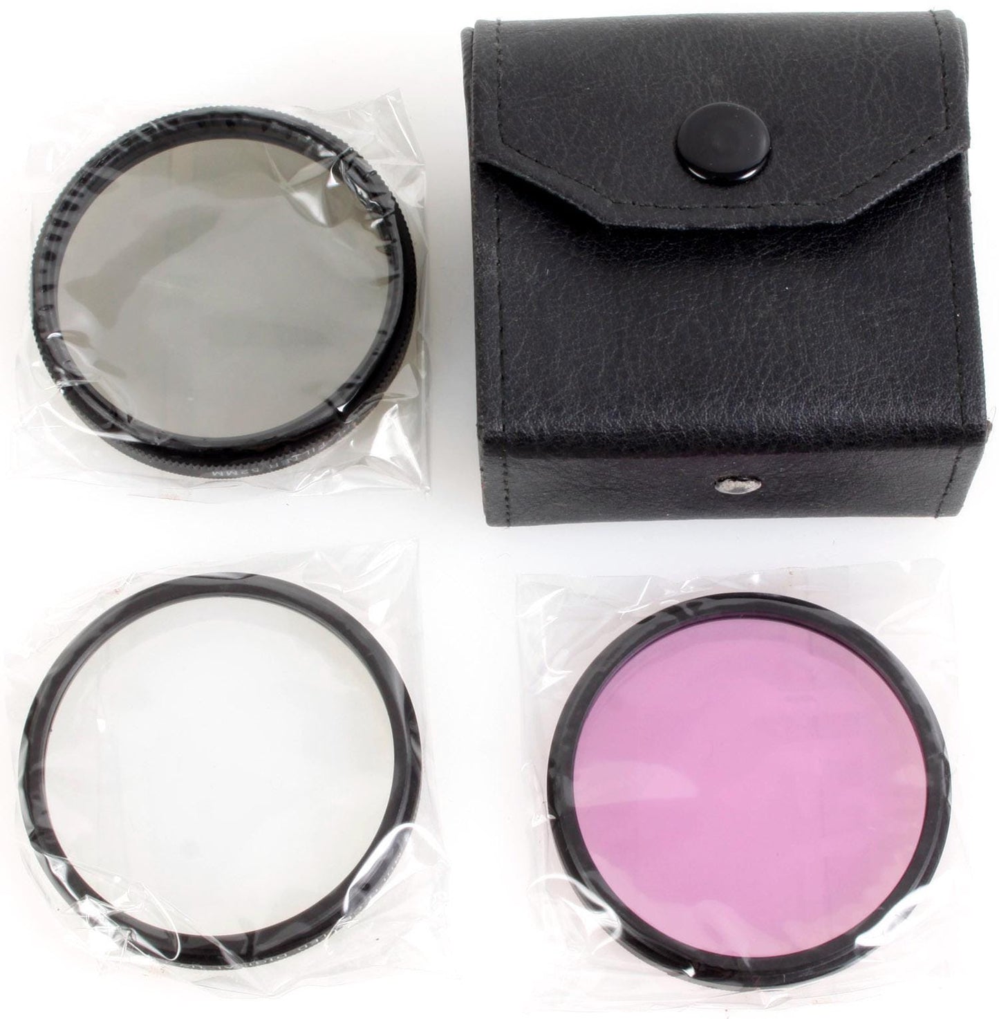 52mm Filter UV, CPL, FL-D Set of 3 in Case
