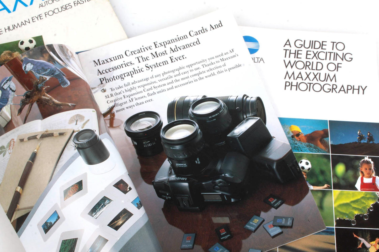 Minolta Maxxum Photography Booklets