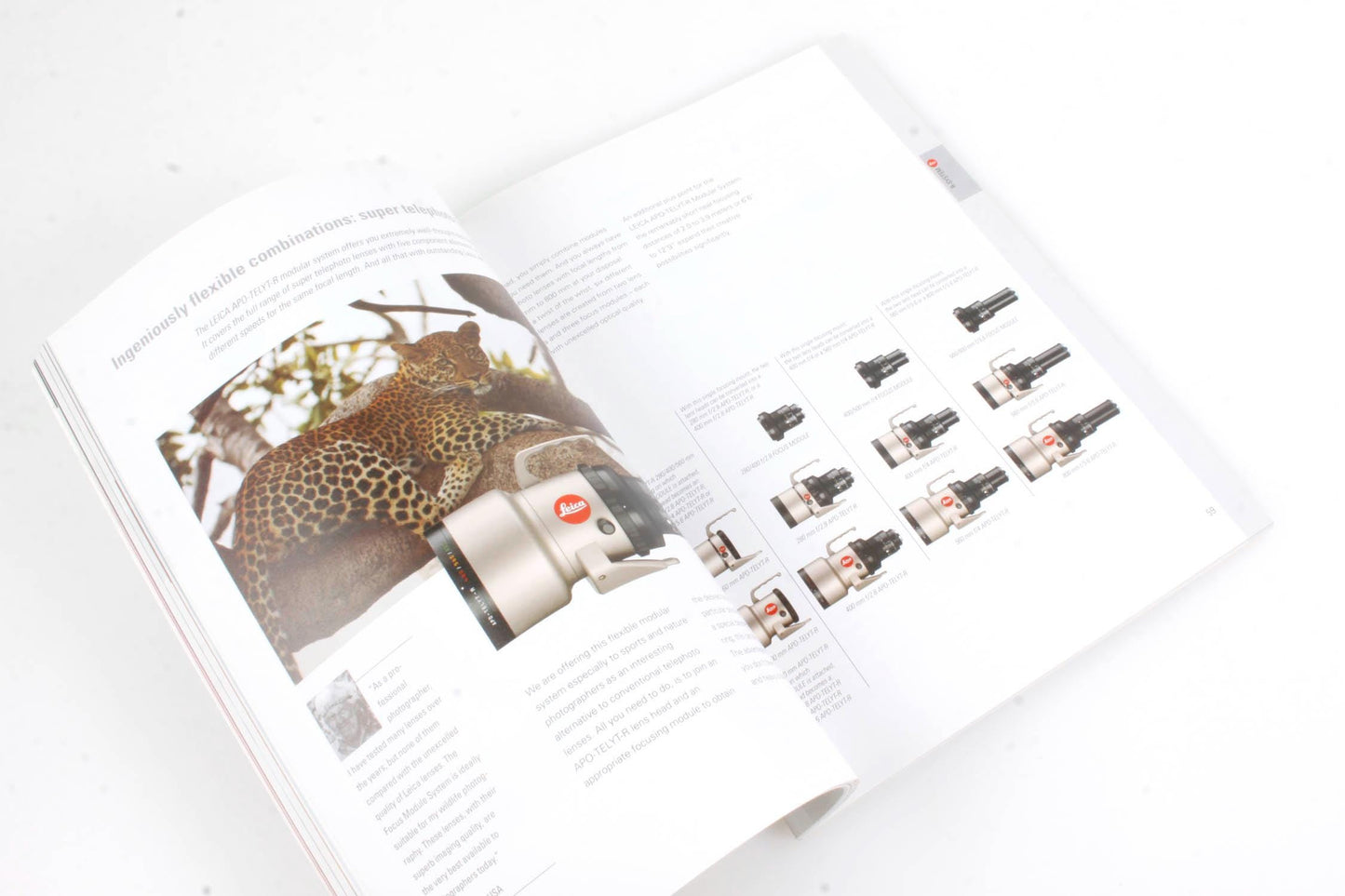 Leica The Program Catalog: Leica M & R Camera Lenses and Accessories