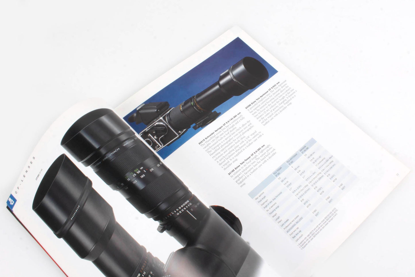 Hasselblad 1996 Product Camera Catalogue