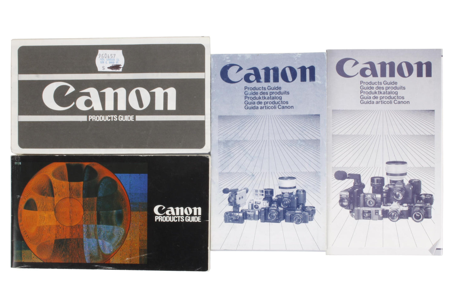 Canon Film Camera Product Guides (4)