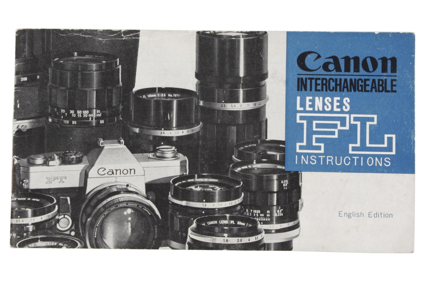 Canon Lenses Brochure FL Instructions