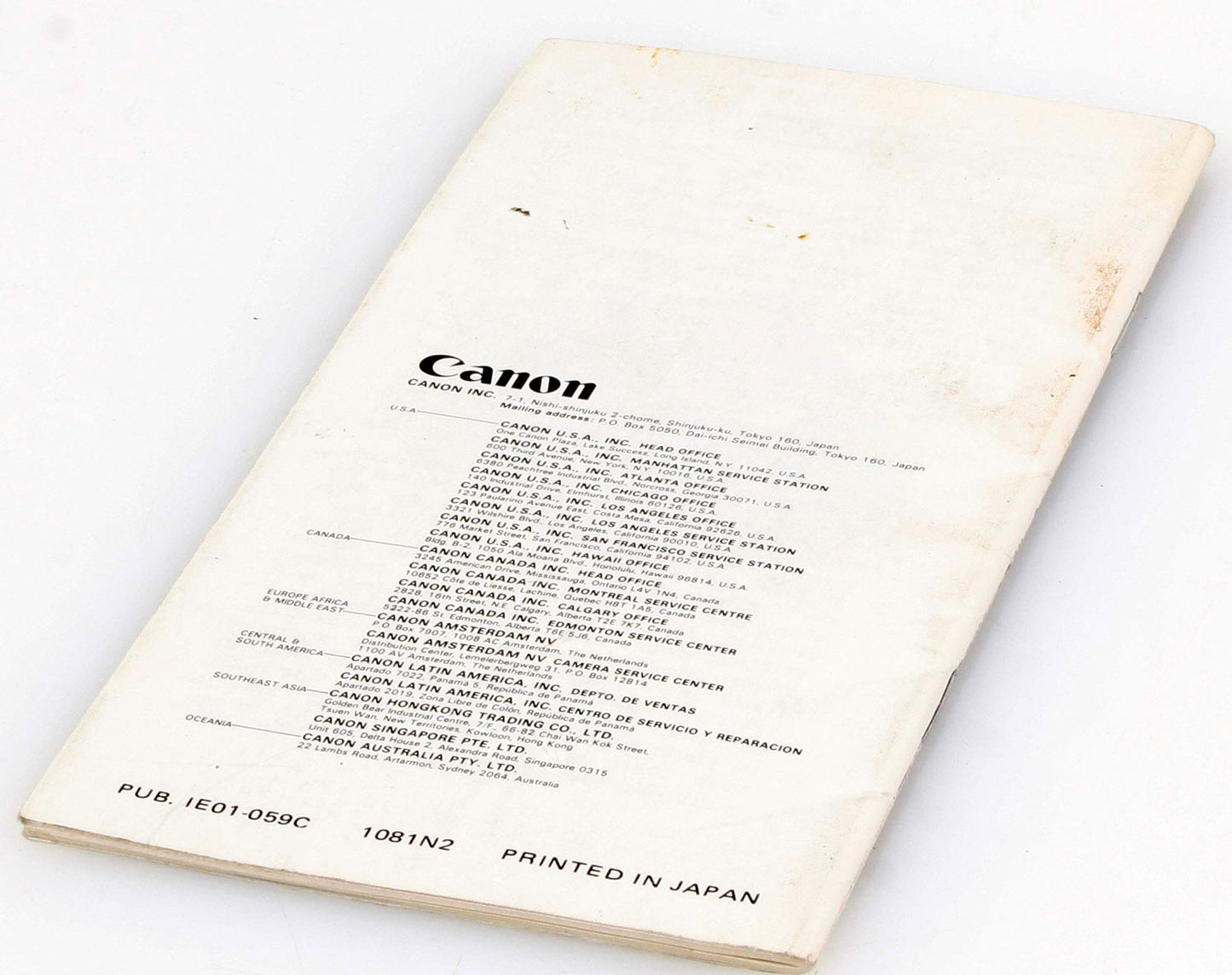 Canon A1 Flash 199A Manual