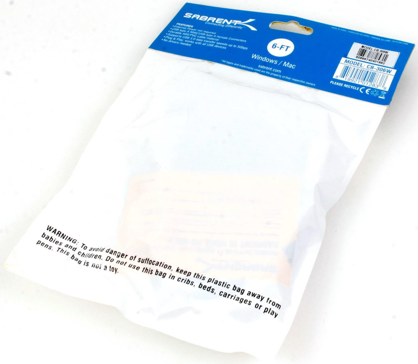 USB 3.0 Active Extension Cable 6 ft