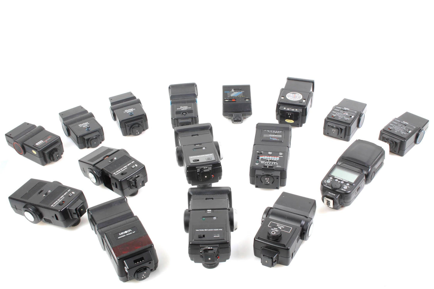 Lot of Broken Adjustable Flash Units PARTS