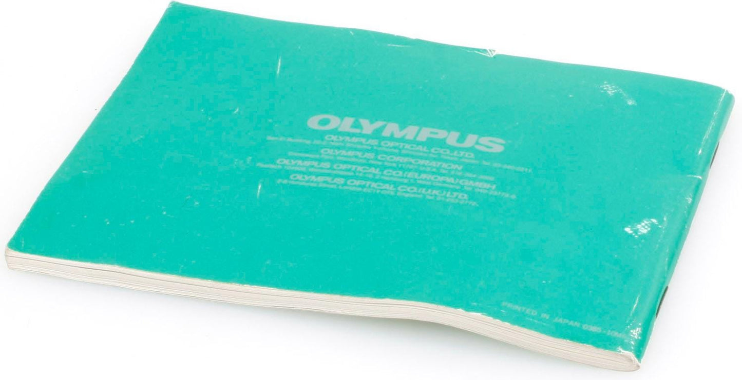 Olympus OM PC Manual