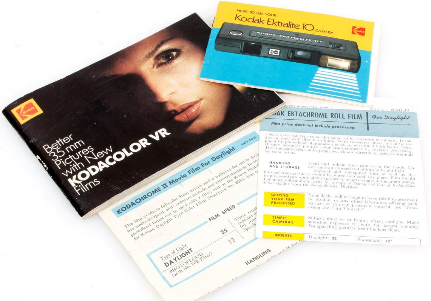 Kodak Film Booklets