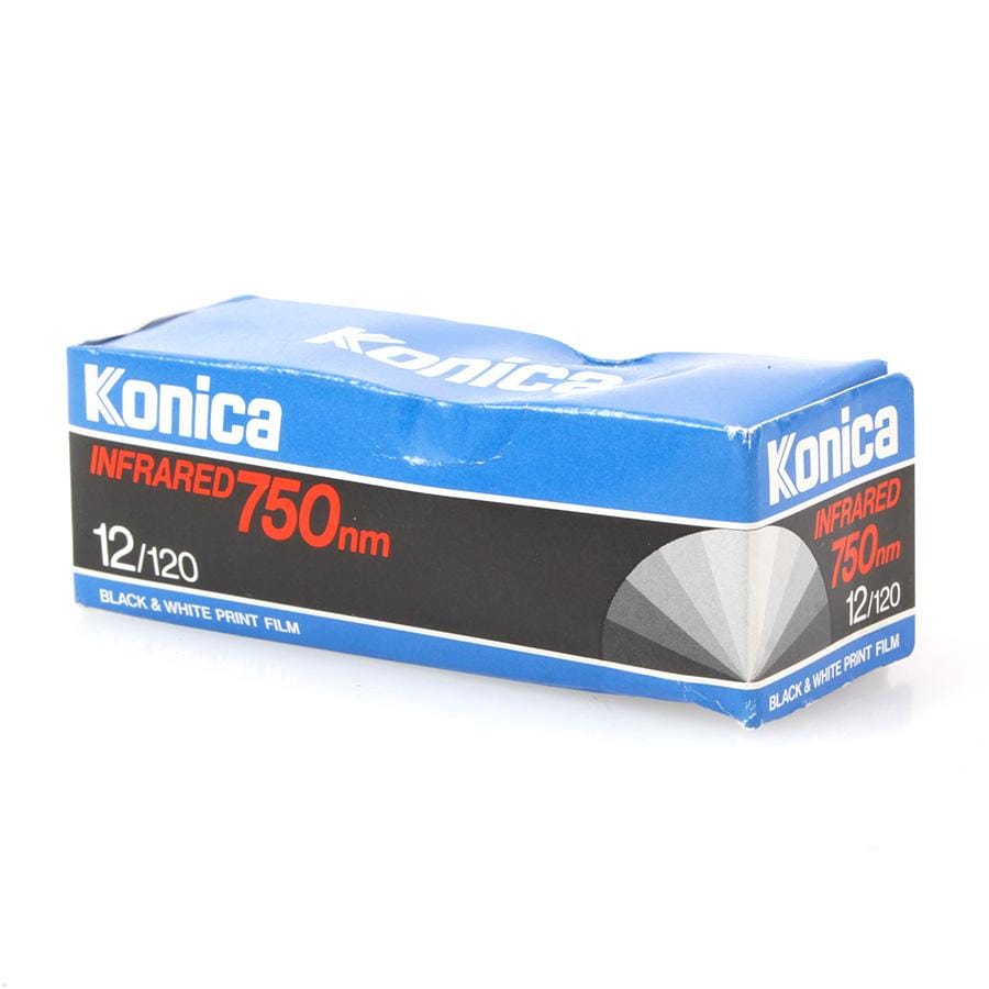 Rare Konica Infrared 750nm 120 Black & White Film Expired 1993